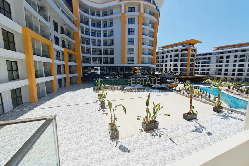 Kupuj  Umeblowane mieszkanie 2+1 XL z pralnią w luksusowym kompleksie — Alanya, Turkler. Nadaje się do zezwolenia na pobyt 23 