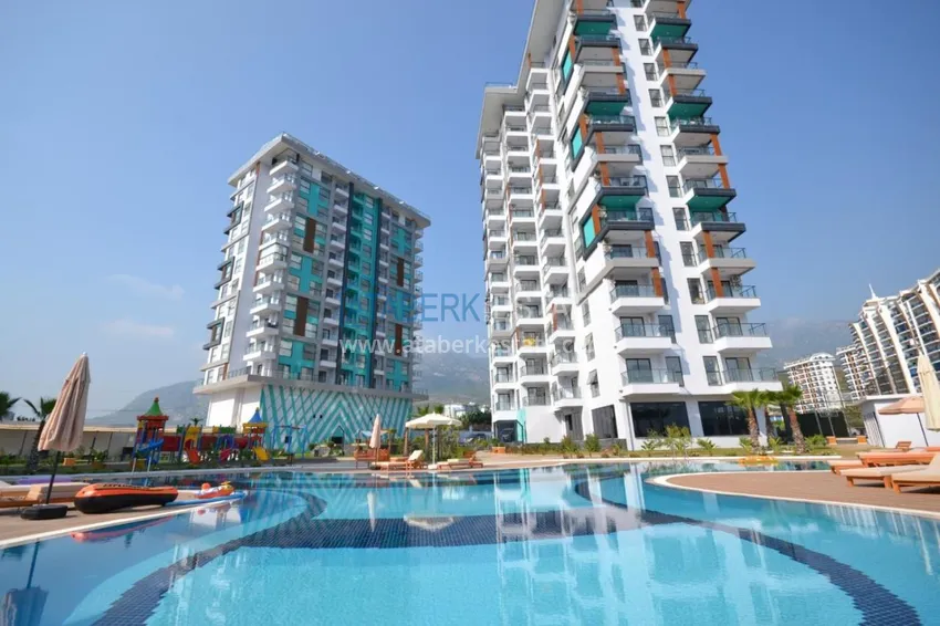 1+1 apartamenty w nowoczesnym kompleksie - dzielnica Mahmutlar, Alanya 2 