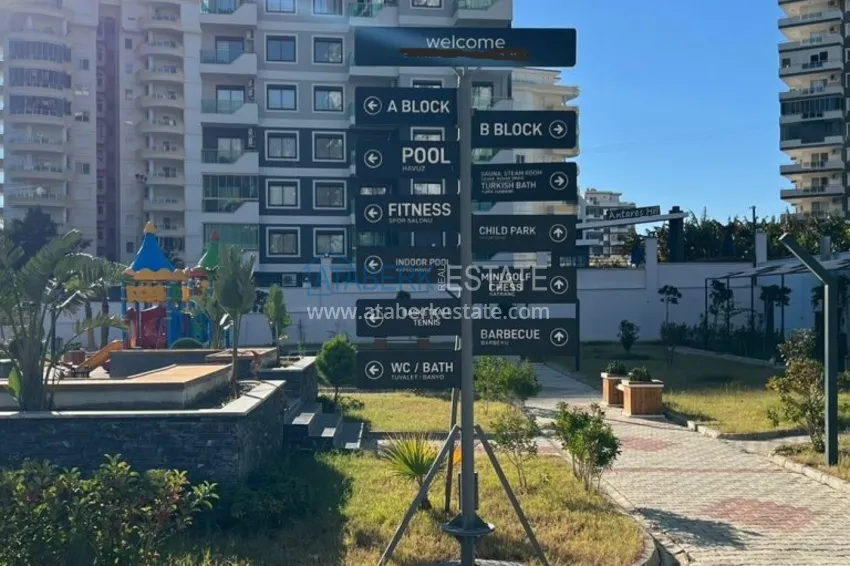 1+1 apartamenty w nowoczesnym kompleksie - dzielnica Mahmutlar, Alanya 9 