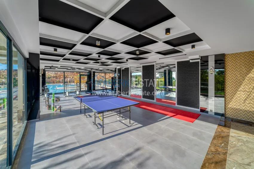 Umeblowany apartament 1+1 z widokiem na morze w Kestel, Alanya  29 