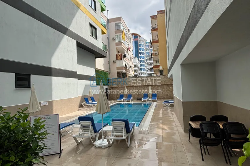 Umeblowany apartament 1+1 zaledwie 300 metrów od morza - dzielnica Mahmutlar, Alanya 5 