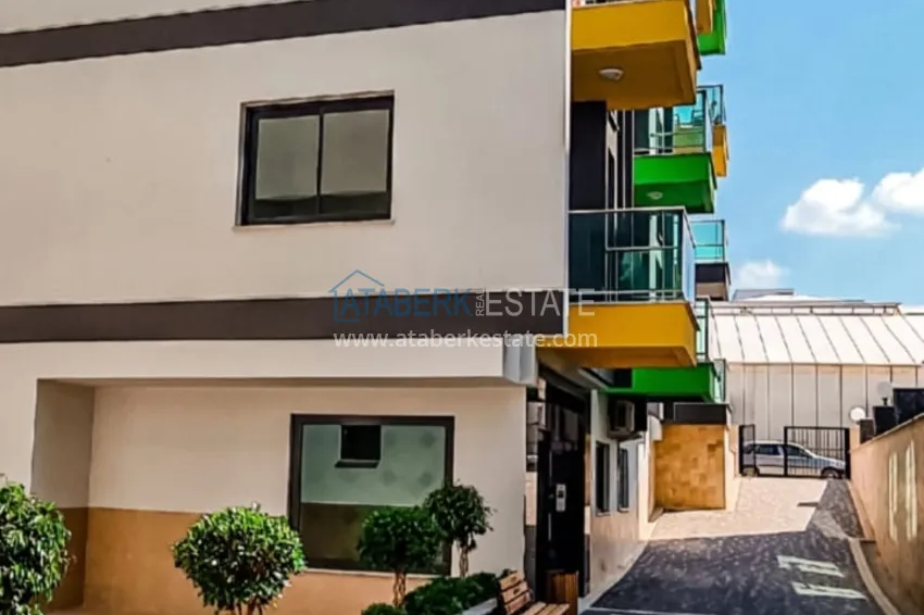 Umeblowany apartament 1+1 zaledwie 300 metrów od morza - dzielnica Mahmutlar, Alanya 6 