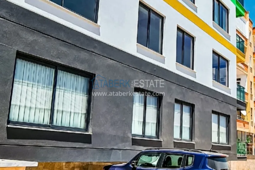 Umeblowany apartament 1+1 zaledwie 300 metrów od morza - dzielnica Mahmutlar, Alanya 7 