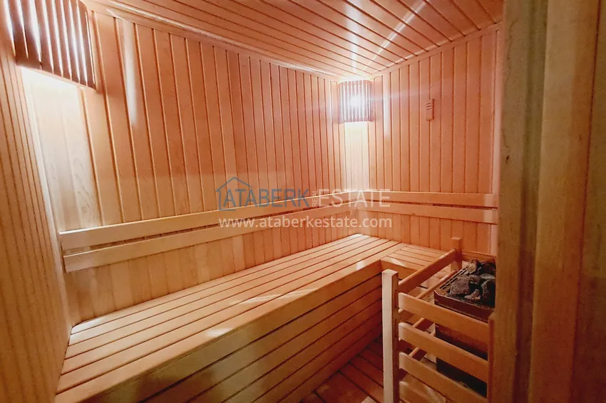 Apartament 1+1 od właściciela z widokiem w centrum Alanyi - Plaża Kleopatra, 600 metrów 15 
