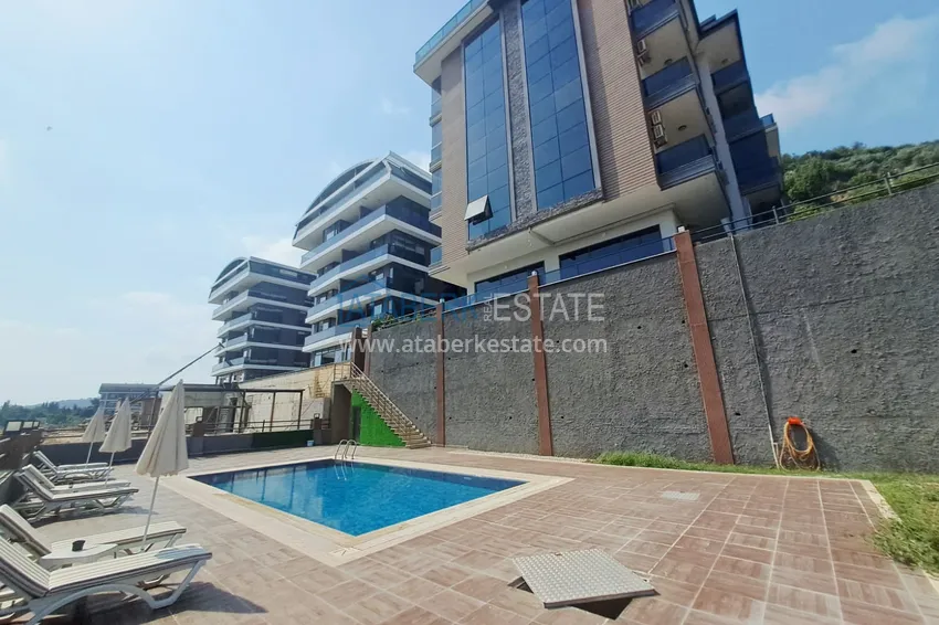 Apartament 1+1 od właściciela z widokiem w centrum Alanyi - Plaża Kleopatra, 600 metrów 3 