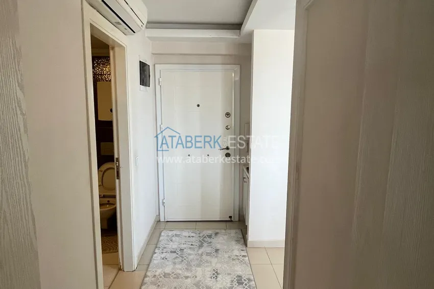 Kupuj  Rynek wtórny w Alanyi - apartament 1+1 z meblami i widokiem na góry, dzielnica Tosmur. Nadaje się do zezwolenia na pobyt 1 