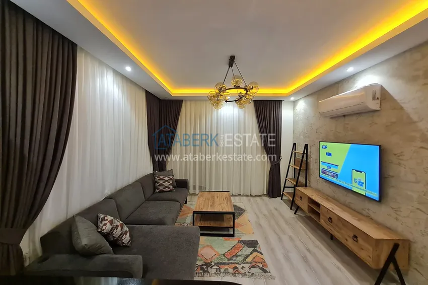 Kupuj  Jednopokojowy apartament z meblami i dwoma balkonami — Alanya, dzielnica Mahmutlar 3 