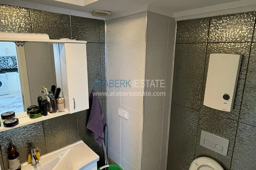 Kupuj  Rynek wtórny w Alanyi - apartament 1+1 z meblami i widokiem na góry, dzielnica Tosmur. Nadaje się do zezwolenia na pobyt 3 