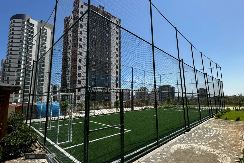 Oferta inwestycyjna w Mersin — apartament 1+1 w kompleksie klasy komfortowej w budowie 7 