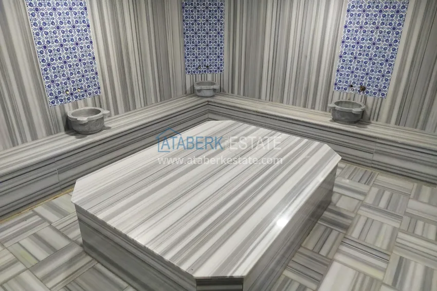 Jednopokojowy apartament z meblami i dwoma balkonami — Alanya, dzielnica Mahmutlar 10 