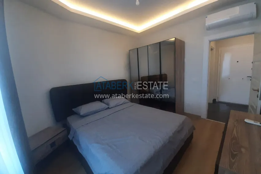 Kupuj  Do długoterminowego wynajęcia jednopokojowe mieszkanie z meblami — Alanya, dzielnica Mahmutlar B53 11 