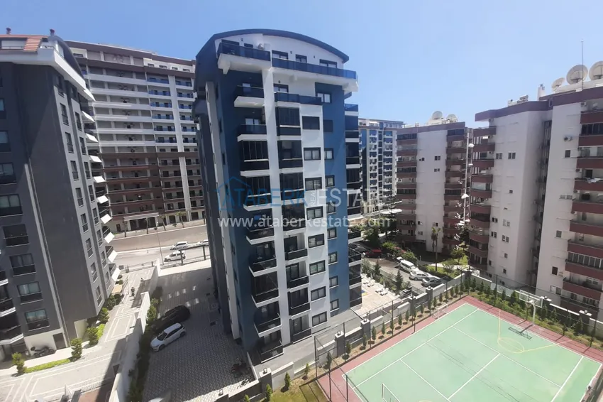 Kupuj  Do długoterminowego wynajęcia jednopokojowe mieszkanie z meblami — Alanya, dzielnica Mahmutlar B53 21 