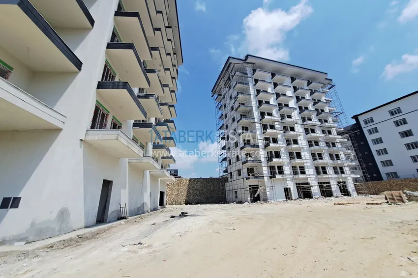 Zdjęcie -  1+1 mieszkanie od inwestora w kompleksie z samowystarczalną infrastrukturą w budowie, dzielnica Avsallar — Alanya 3 