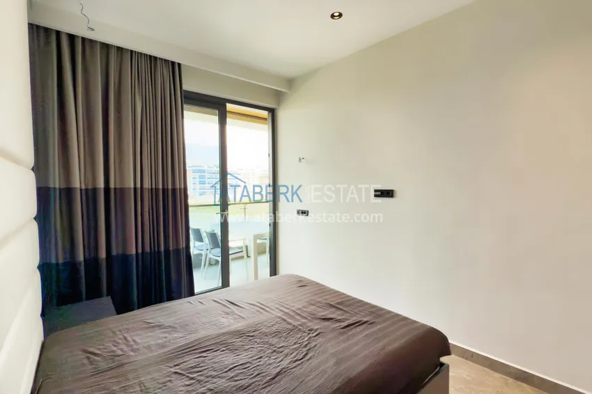 Kupuj  Apartament 1+1 z nowymi meblami — pierwsza linia brzegowa, Kargicak 12 