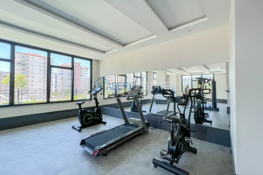 Apartament pod klucz 1+1 w Mahmutlar — komfortowy kompleks  12 