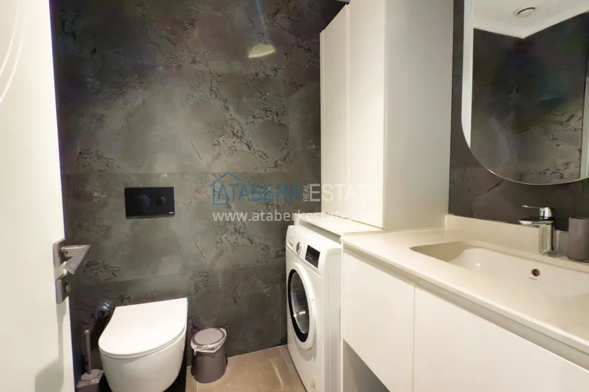 Kupuj  Apartament 1+1 z nowymi meblami — pierwsza linia brzegowa, Kargicak 13 
