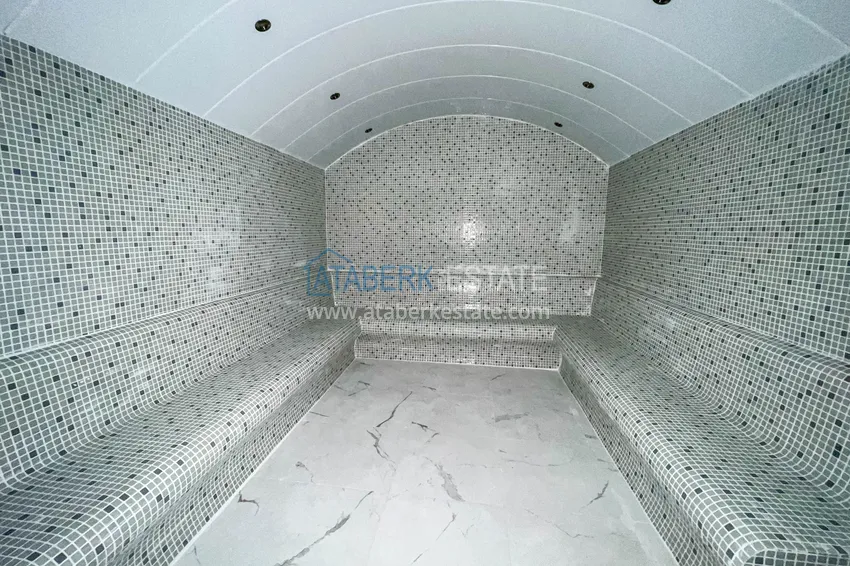Apartament pod klucz 1+1 w Mahmutlar — komfortowy kompleks  16 