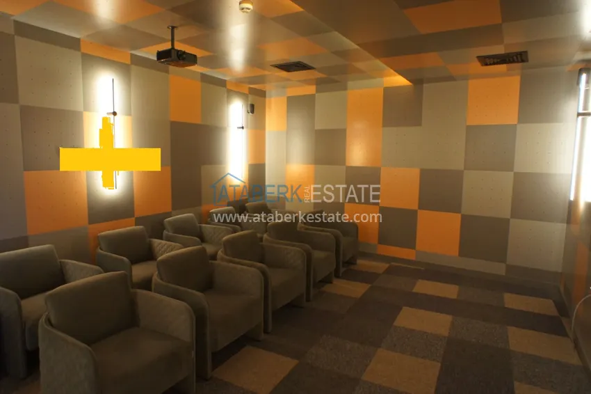 Apartament 1+1 z nowymi meblami — pierwsza linia brzegowa, Kargicak 26 