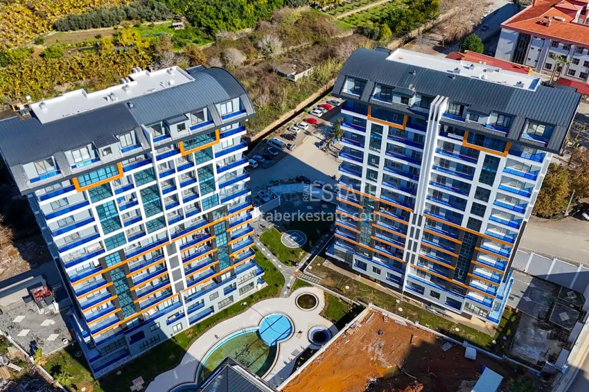 Mieszkanie liniowe 3+1 z pięknym wykończeniem w nowoczesnym kompleksie - dzielnica Mahmutlar, Alanya 3 