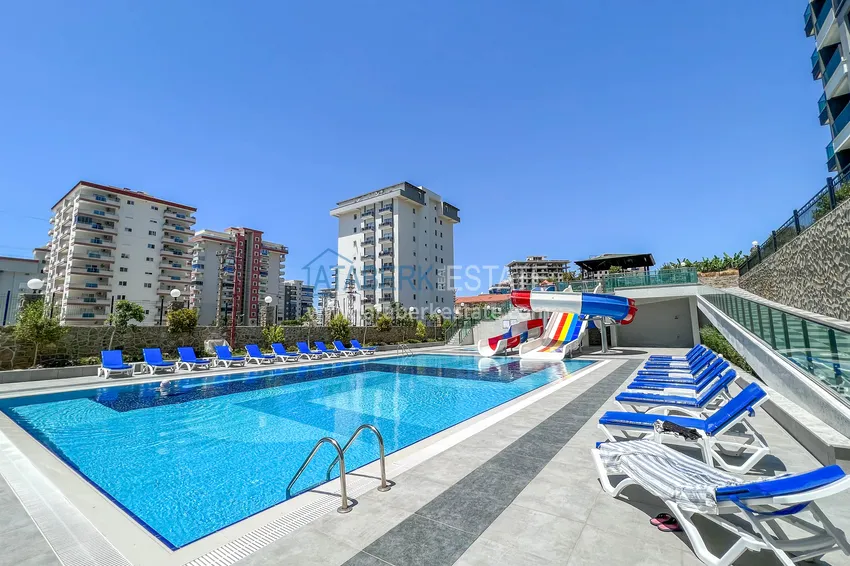 Apartament pod klucz 1+1 w Mahmutlar — komfortowy kompleks  3 