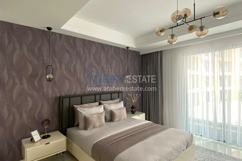 Kupuj  Długoterminowy wynajem apartamentu 3+1 w ośrodku premium - Turkler, Alanya C1-19 8 
