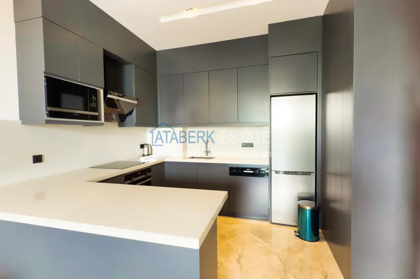 Kupuj  Apartament 1+1 z nowymi meblami — pierwsza linia brzegowa, Kargicak 8 