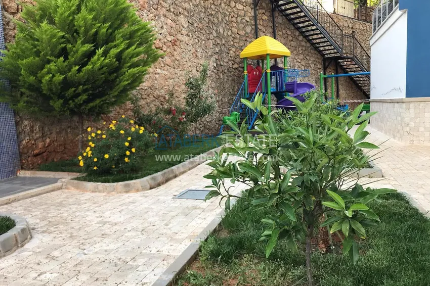 Penthouse duplex 2+1 w okolicy Tosmur - nadaje się do uzyskania pozwoleń na obywatelstwo i pobyt 9 