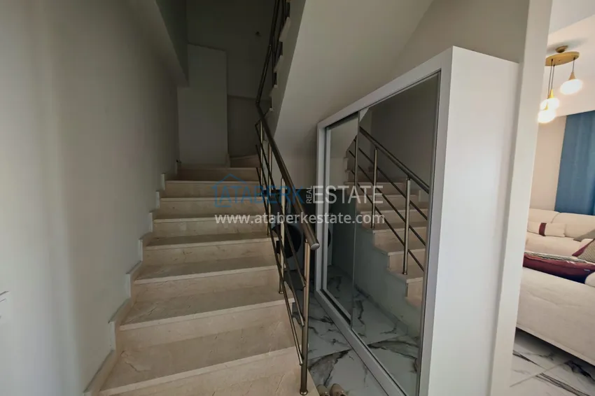 Kupuj  Dwupoziomowy penthouse 3+1 z meblami i widokiem na morze — Avsallar, Alanya 20 