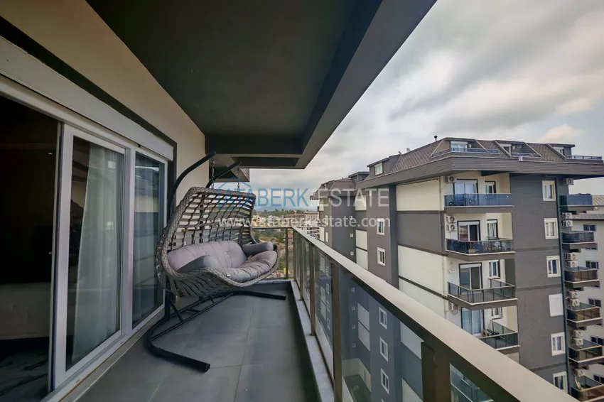 Kupuj  Dwupoziomowy penthouse 3+1 z meblami i widokiem na morze — Avsallar, Alanya 26 