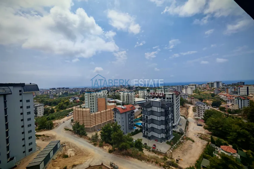 Kupuj  Dwupoziomowy penthouse 3+1 z meblami i widokiem na morze — Avsallar, Alanya 28 