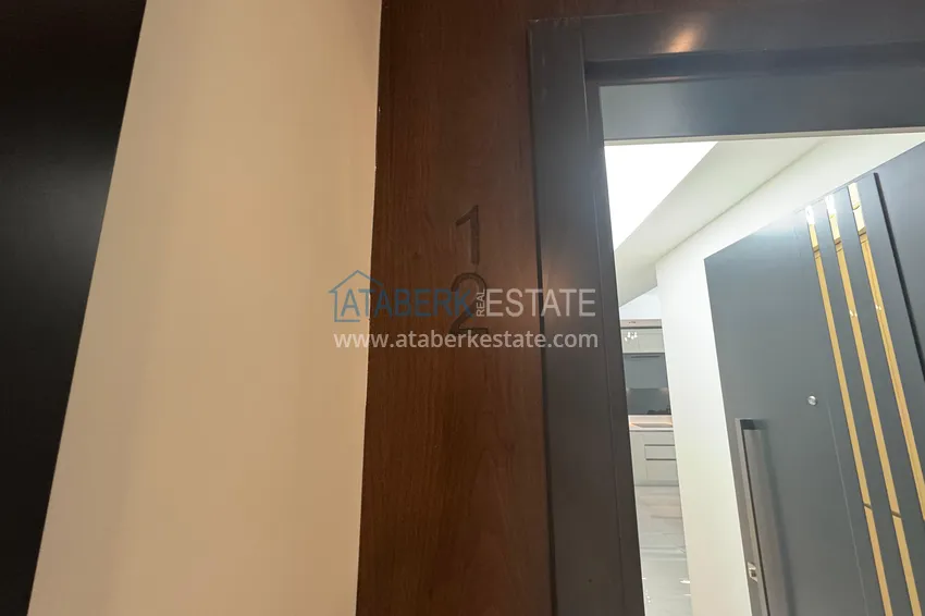 Kupuj  Do wynajęcia długoterminowego - stylowy apartament 2+1 pod klucz w luksusowym kompleksie hotelowym, Alanya, dzielnica Turkler I12 1 
