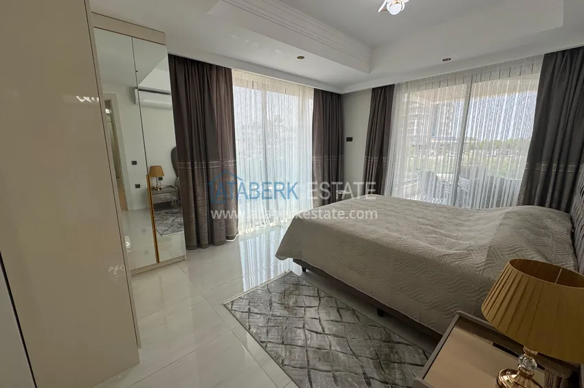 Kupuj  Do wynajęcia długoterminowego - stylowy apartament 2+1 pod klucz w luksusowym kompleksie hotelowym, Alanya, dzielnica Turkler I12 12 