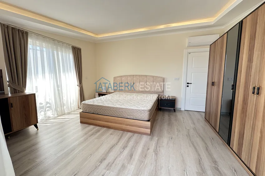 Kupuj  Dwupoziomowy penthouse 3+1 z meblami i widokiem na morze - dzielnica Oba, Alanya 10 
