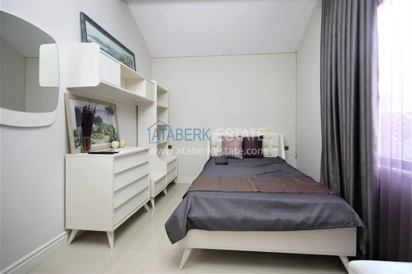 Kupuj  Apartament Linear 4+1 z dostępem do ogrodu w elitarnym kompleksie - pierwszy nadmorski, dzielnica Kestel, Alanya 13 