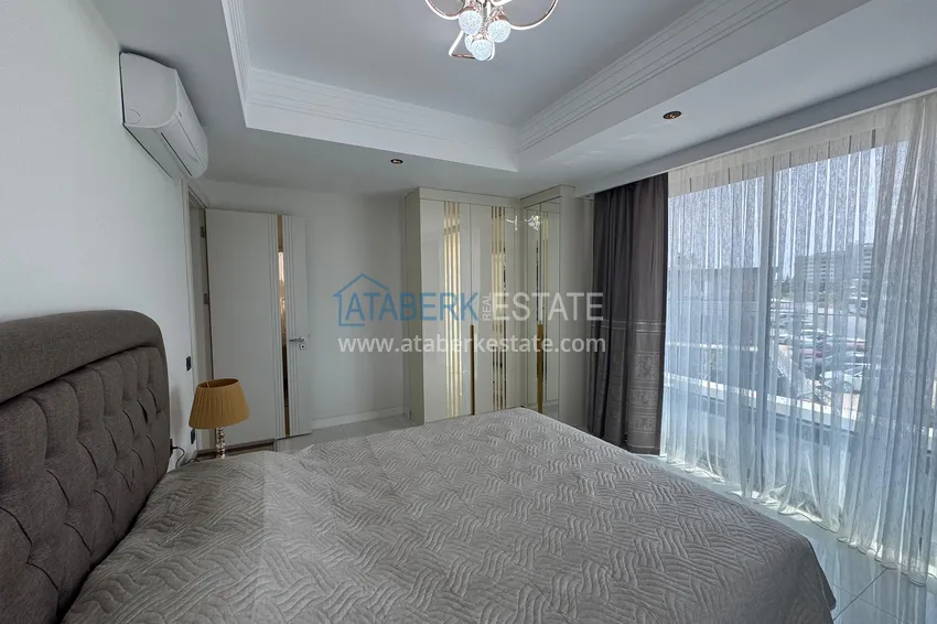 Kupuj  Do wynajęcia długoterminowego - stylowy apartament 2+1 pod klucz w luksusowym kompleksie hotelowym, Alanya, dzielnica Turkler I12 16 