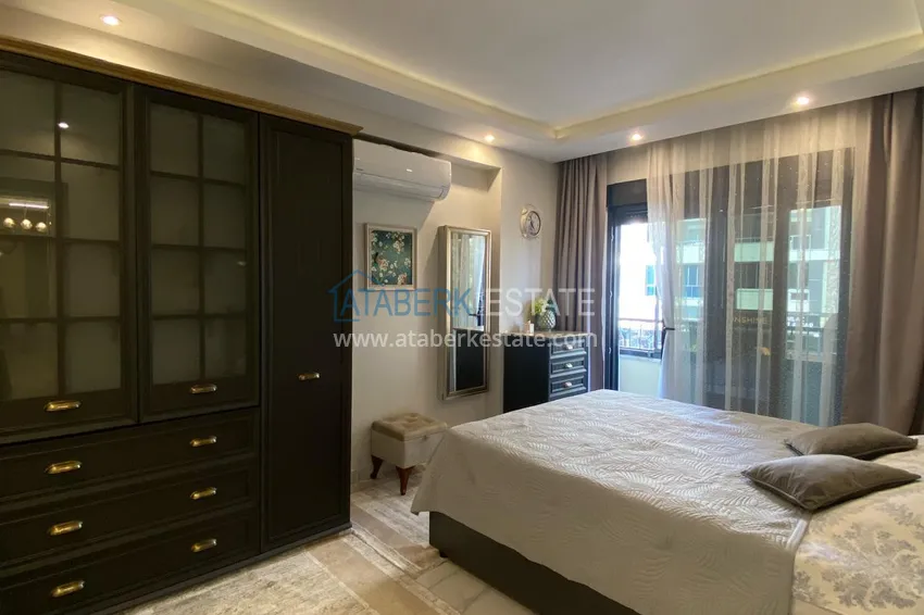 Kupuj  Umeblowany apartament z dwiema sypialniami w centrum Mahmutlar, zaledwie 200 metrów od plaży 17 