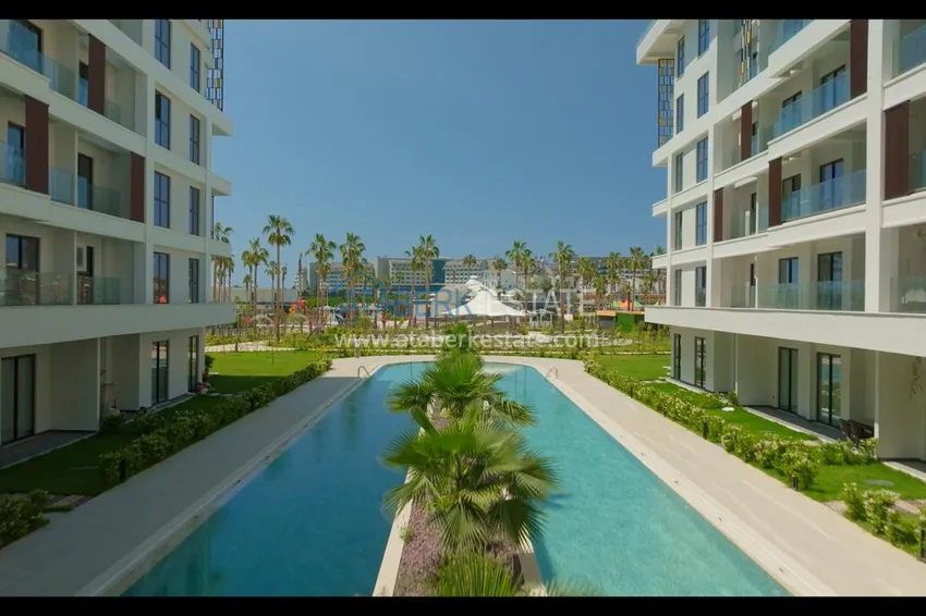 Do wynajęcia długoterminowego - stylowy apartament 2+1 pod klucz w luksusowym kompleksie hotelowym, Alanya, dzielnica Turkler I12 24 