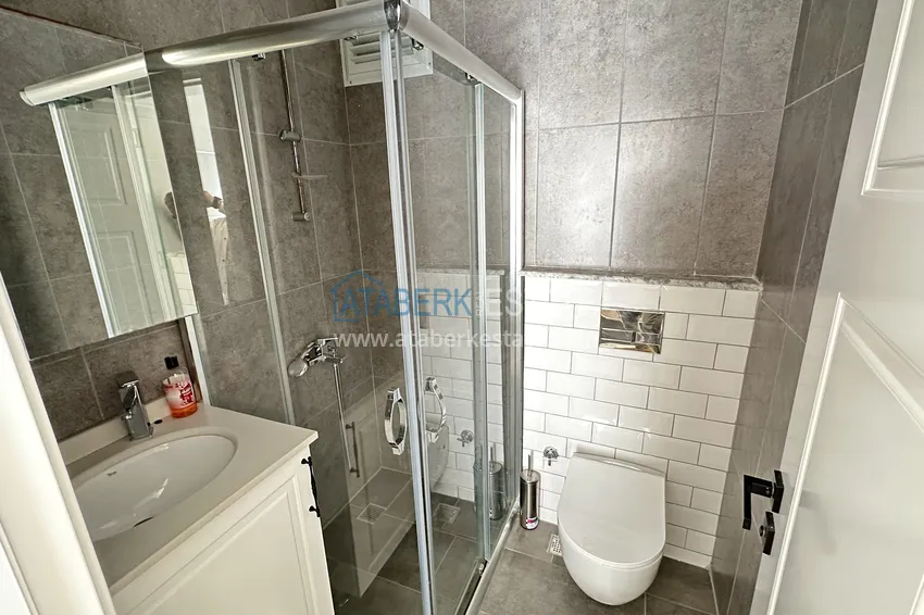 Kupuj  Dwupoziomowy penthouse 3+1 z meblami i widokiem na morze - dzielnica Oba, Alanya 16 