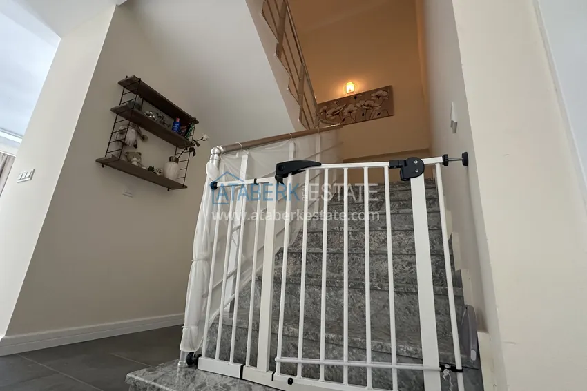Kupuj  Dwupoziomowy penthouse 3+1 z meblami i widokiem na morze - dzielnica Oba, Alanya 18 