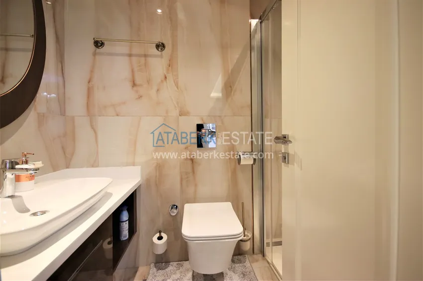 Kupuj  Apartament Linear 4+1 z dostępem do ogrodu w elitarnym kompleksie - pierwszy nadmorski, dzielnica Kestel, Alanya 18 