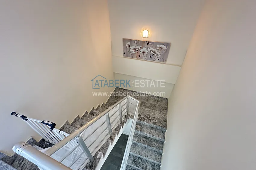 Kupuj  Dwupoziomowy penthouse 3+1 z meblami i widokiem na morze - dzielnica Oba, Alanya 19 