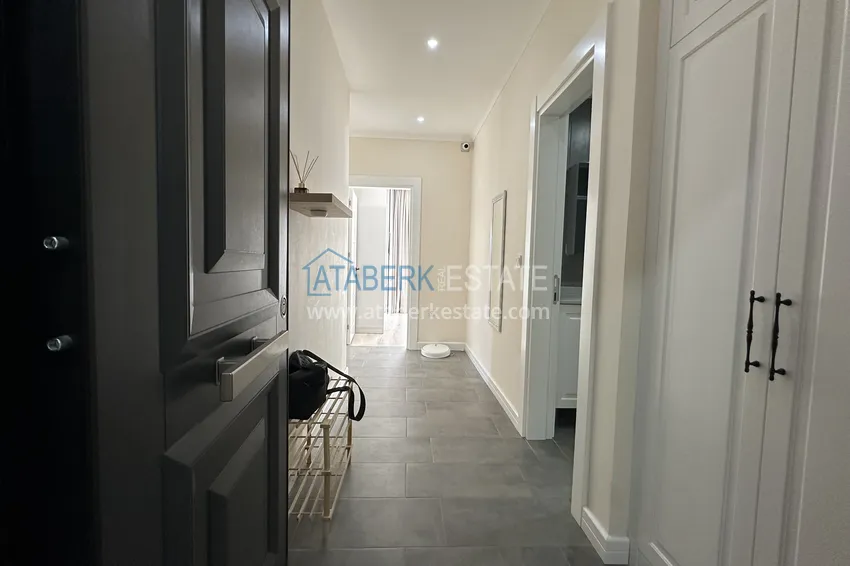 Kupuj  Dwupoziomowy penthouse 3+1 z meblami i widokiem na morze - dzielnica Oba, Alanya 1 