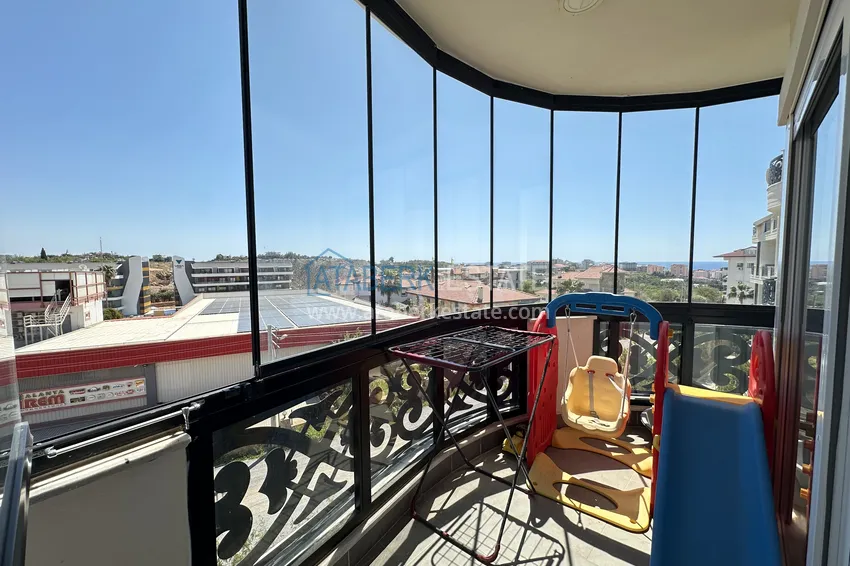 Kupuj  Dwupoziomowy penthouse 3+1 z meblami i widokiem na morze - dzielnica Oba, Alanya 25 