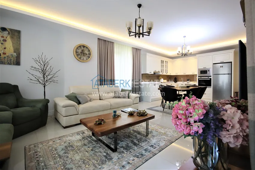 Kupuj  Apartament Linear 4+1 z dostępem do ogrodu w elitarnym kompleksie - pierwszy nadmorski, dzielnica Kestel, Alanya 3 
