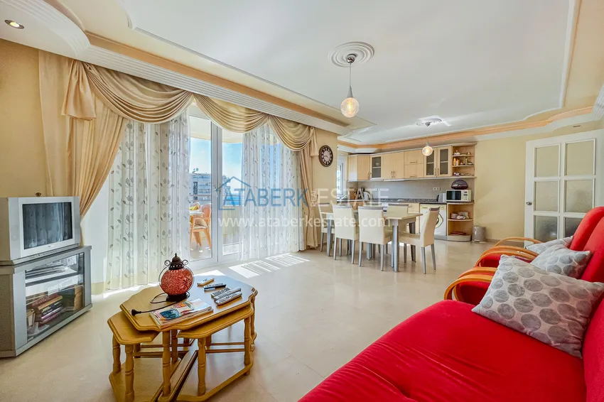 Kupuj Przestronny apartament 2+1 z meblami, widokiem na morze i góry - Mahmutlar, Alanya 3