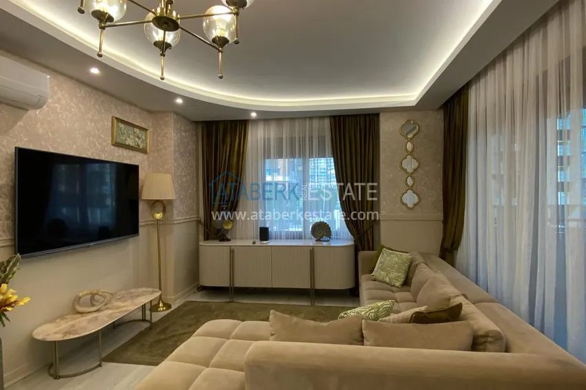 Kupuj  Umeblowany apartament z dwiema sypialniami w centrum Mahmutlar, zaledwie 200 metrów od plaży 5 
