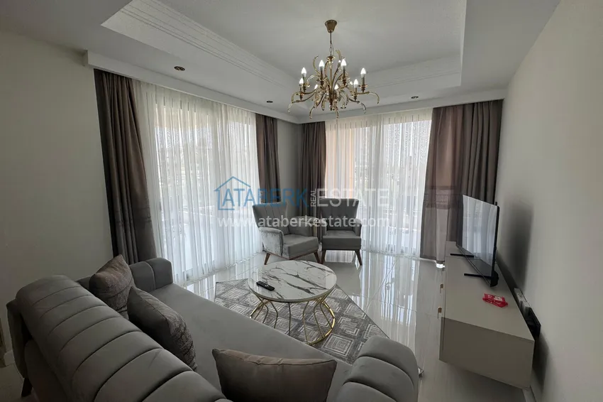 Kupuj  Do wynajęcia długoterminowego - stylowy apartament 2+1 pod klucz w luksusowym kompleksie hotelowym, Alanya, dzielnica Turkler I12 7 