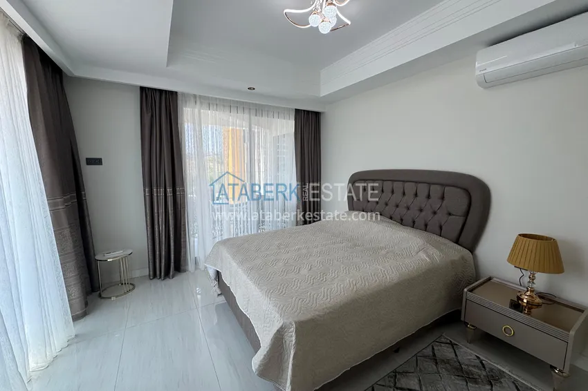 Kupuj  Do wynajęcia długoterminowego - stylowy apartament 2+1 pod klucz w luksusowym kompleksie hotelowym, Alanya, dzielnica Turkler I12 10 