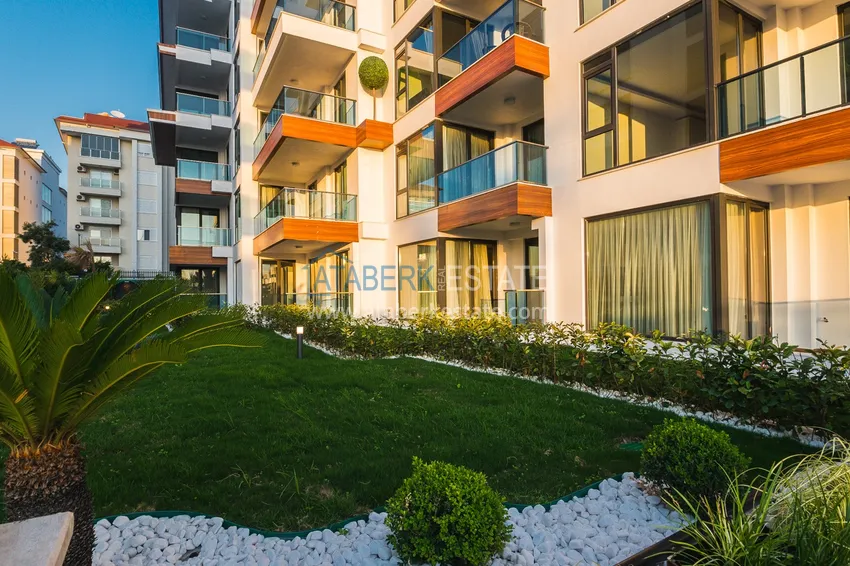 Apartament Linear 4+1 z dostępem do ogrodu w elitarnym kompleksie - pierwszy nadmorski, dzielnica Kestel, Alanya 13 