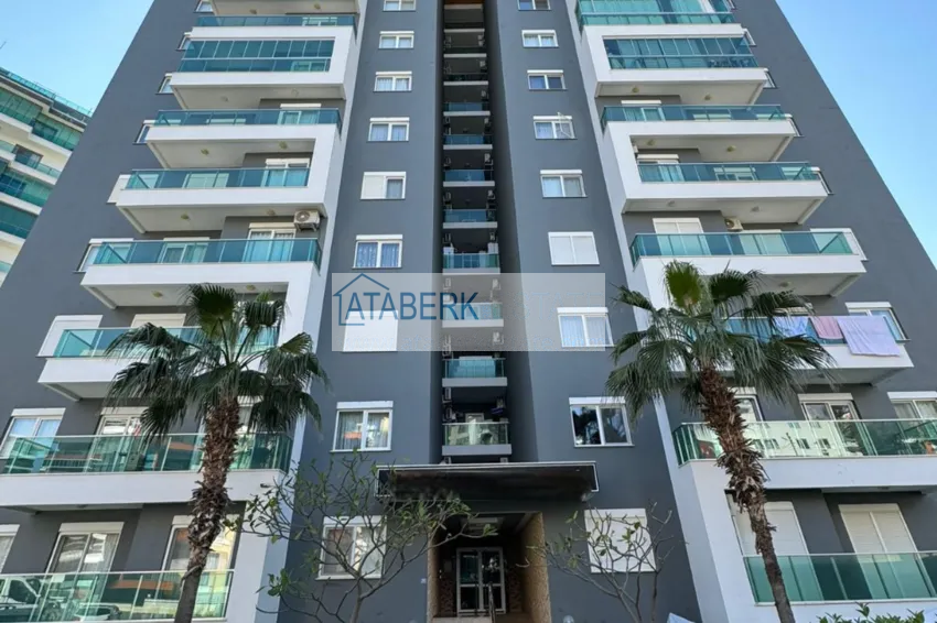 Liniowy apartament pod klucz 3+1 z widokiem na morze - Mahmutlar, Alanya 2 